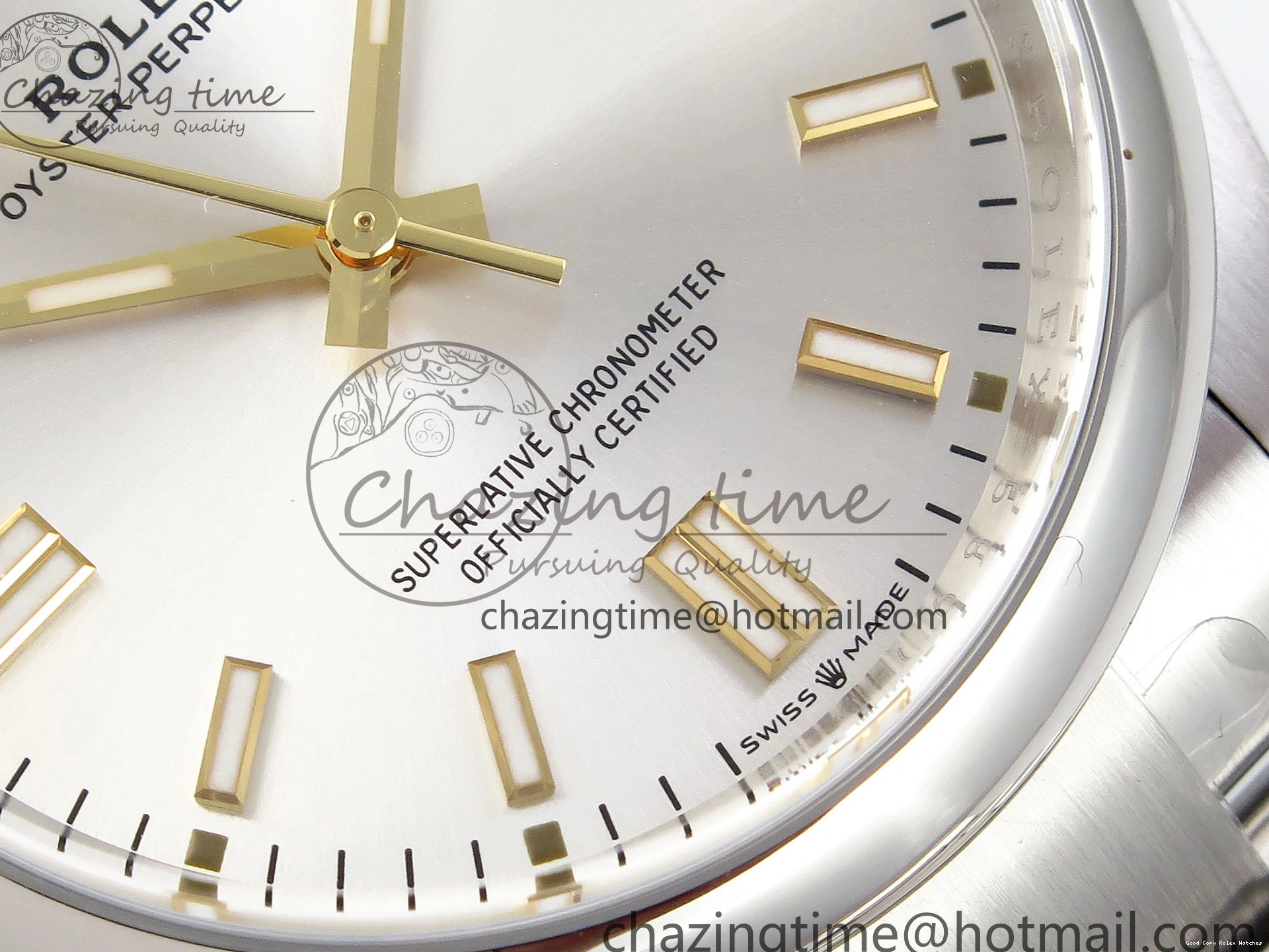 Good Copy Rolex Watches ZipUp Dial 1:1 on VR 36mm Silver 904L Oyster Edition Perpetual Bracelet SS Steel Best 126000 1741 Clean 0109